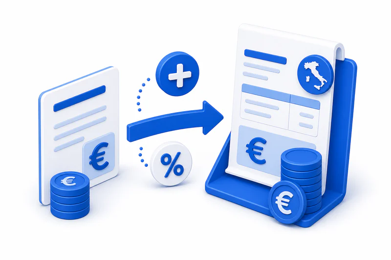Aggiunta IVA al prezzo netto con calcolatore online